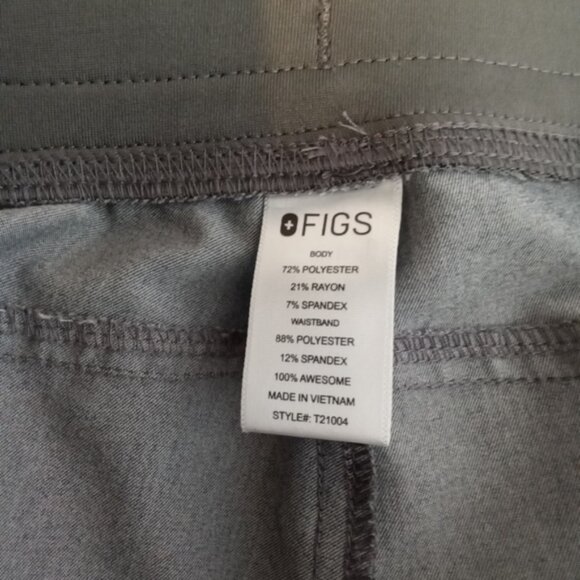 Figs women's set pants n top scrubs graphite color - Picture 5 of 10